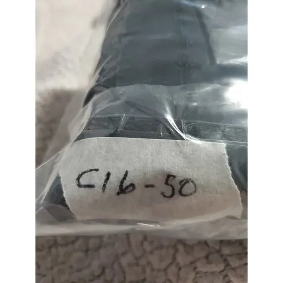 Tommy Bahama Shorts Mens Sz 35 Black Silk Cotton Flat Front Casual Summer C16 - Picture 11 of 11